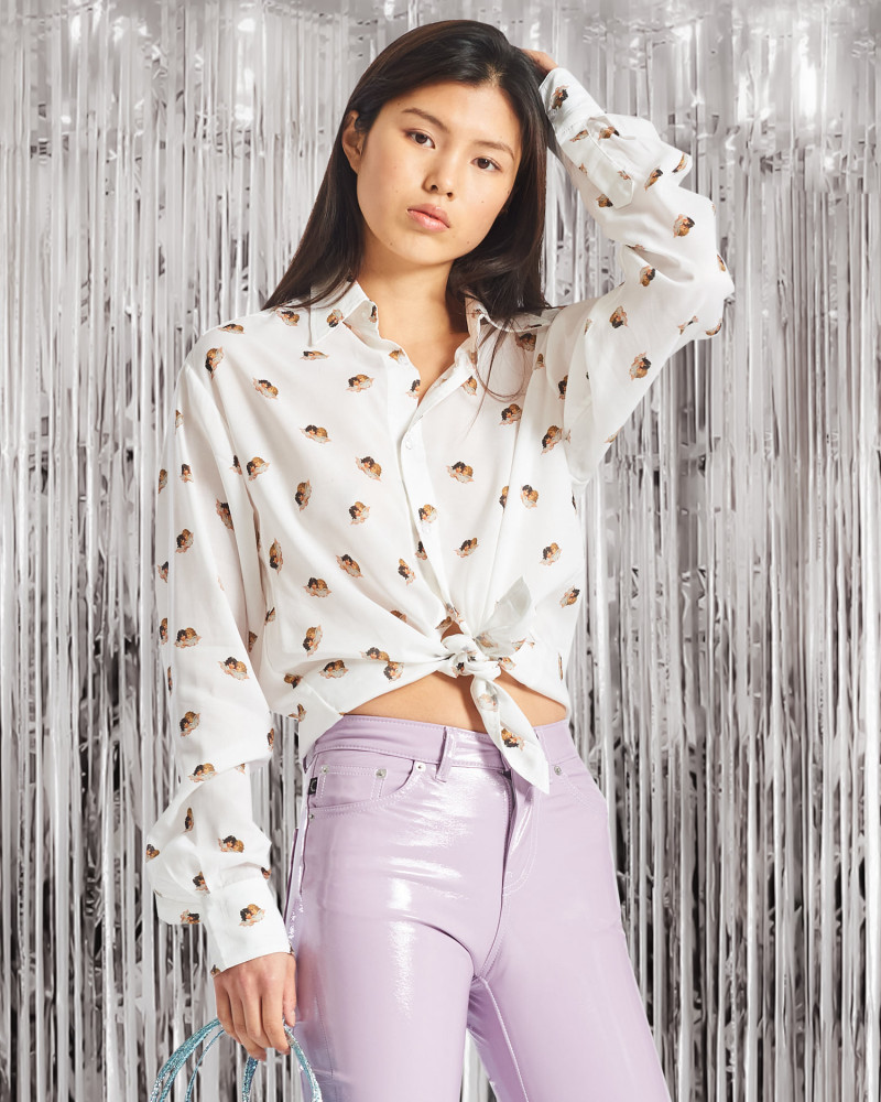 Maggie Yu featured in  the Fiorucci catalogue for Autumn/Winter 2020