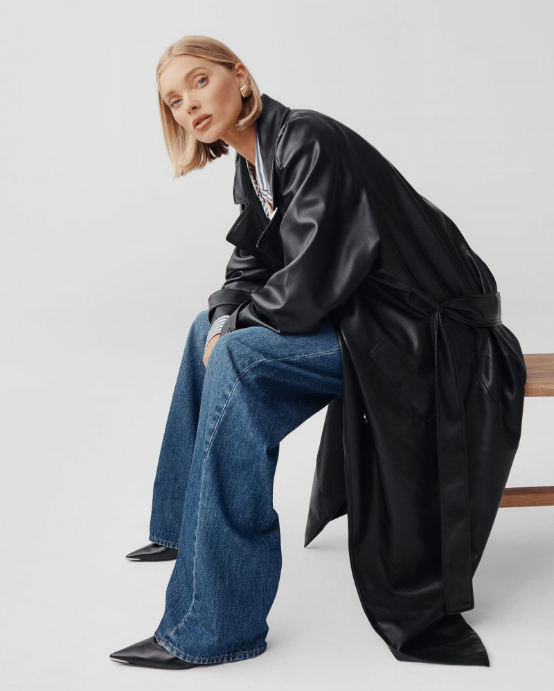 Elsa Hosk featured in  the Gap advertisement for Winter 2023