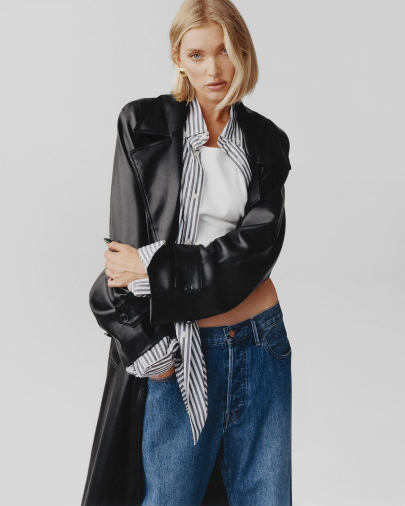 Elsa Hosk featured in  the Gap advertisement for Winter 2023