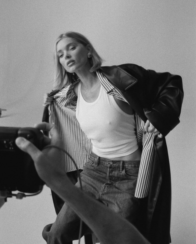 Elsa Hosk featured in  the Gap Gifted lookbook for Fall 2023