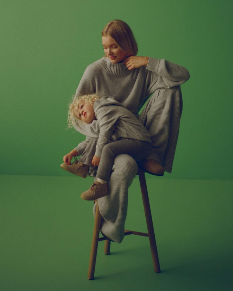 Elsa Hosk featured in  the Gap Gifted lookbook for Fall 2023