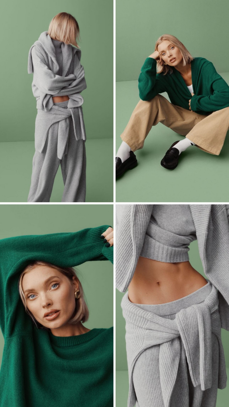 Elsa Hosk featured in  the Gap Gifted lookbook for Fall 2023