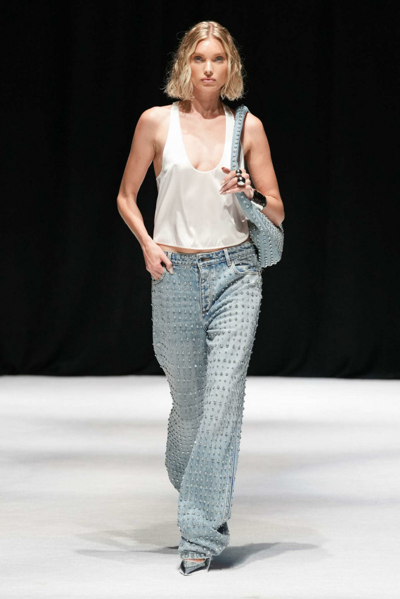 Elsa Hosk featured in  the Retrofete fashion show for Spring/Summer 2024
