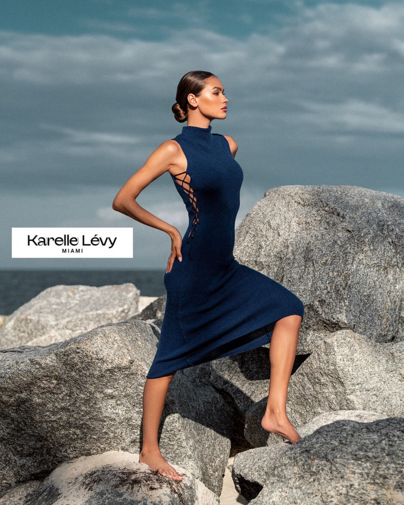 Anna Kryuchkova featured in  the Karelle Levy lookbook for Spring/Summer 2022