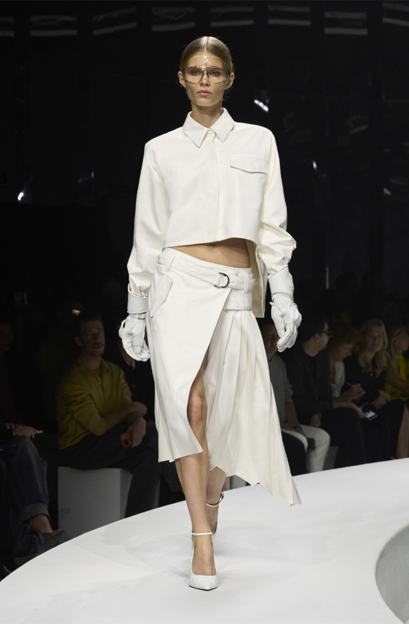 Ida Heiner featured in  the Ferrari fashion show for Spring/Summer 2024