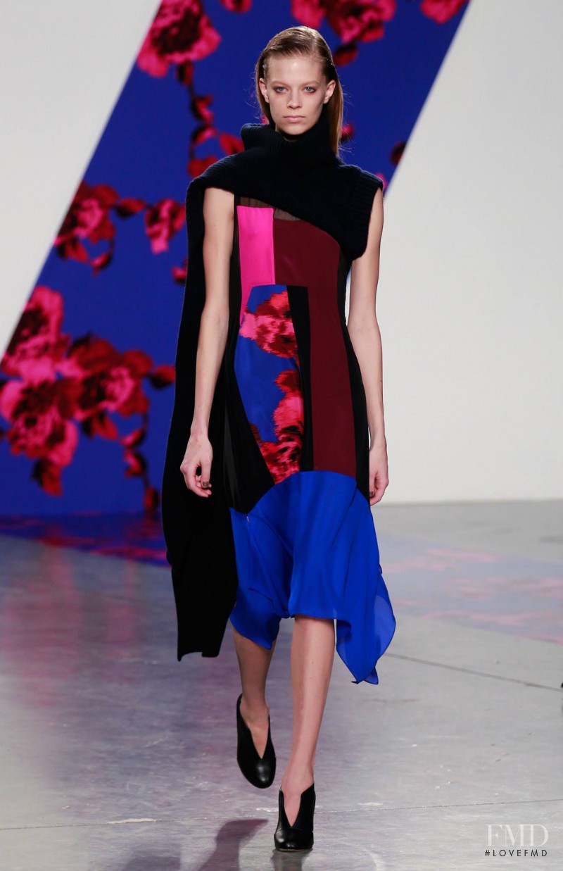 Lexi Boling featured in  the Thakoon fashion show for Autumn/Winter 2014