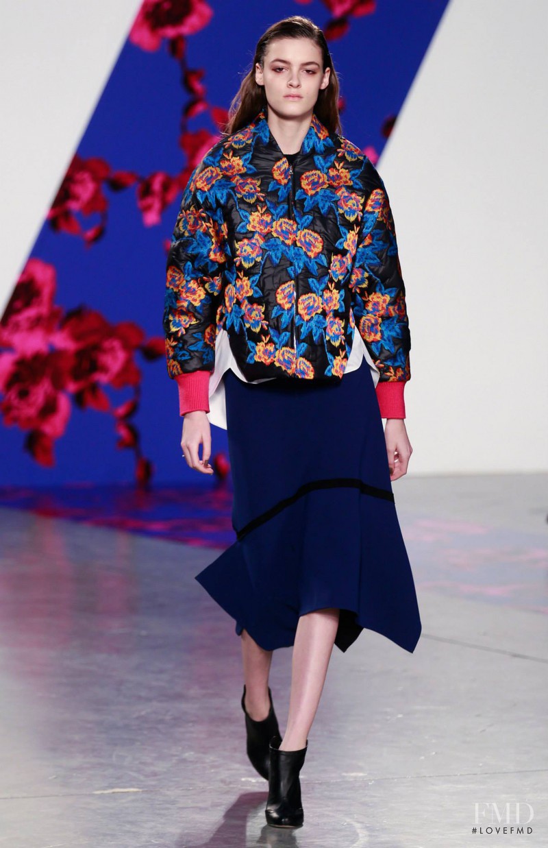 Kremi Otashliyska featured in  the Thakoon fashion show for Autumn/Winter 2014