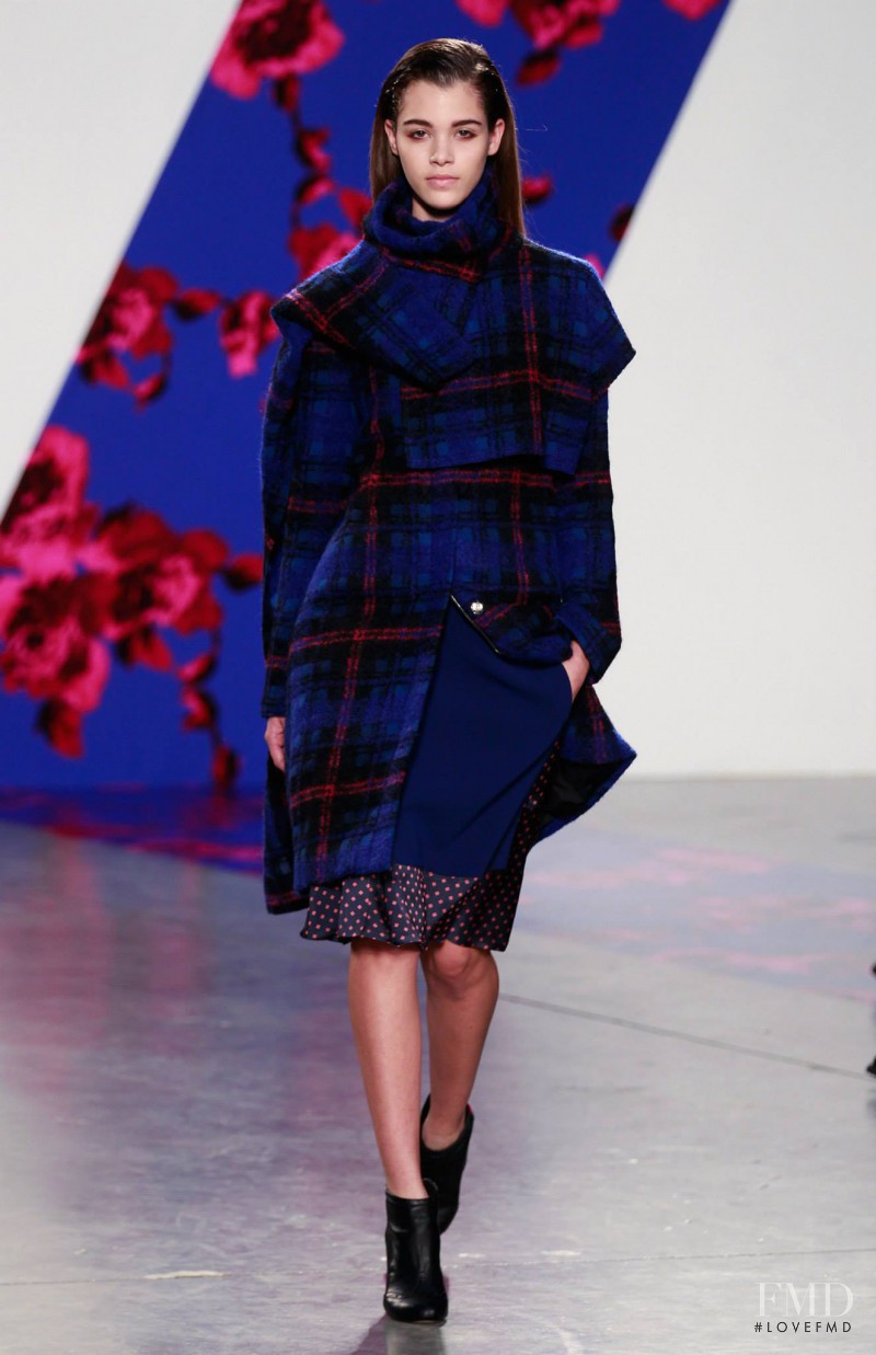 Pauline Hoarau featured in  the Thakoon fashion show for Autumn/Winter 2014