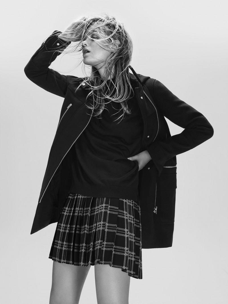 Erin Heatherton featured in  the Witchery advertisement for Pre-Fall 2014