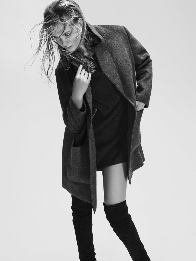 Erin Heatherton featured in  the Witchery advertisement for Pre-Fall 2014