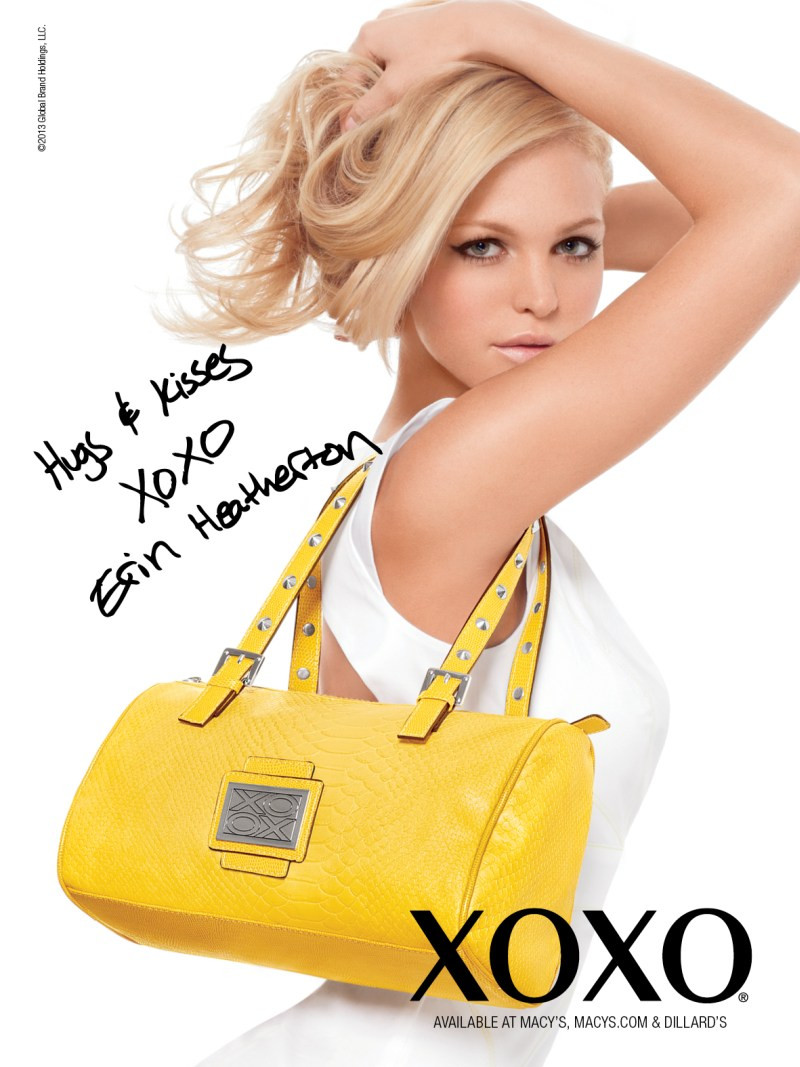 Erin Heatherton featured in  the XOXO advertisement for Spring/Summer 2013