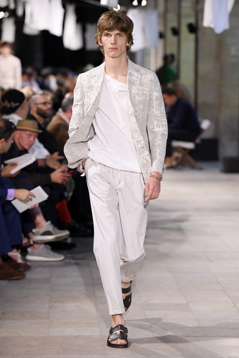 Erik van Gils featured in  the Hermès fashion show for Spring/Summer 2019
