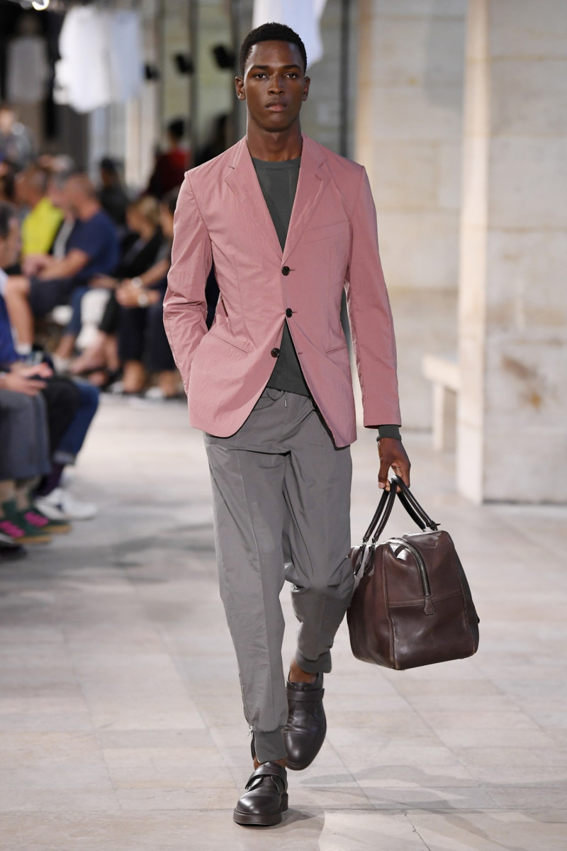 Daniel Morel featured in  the Hermès fashion show for Spring/Summer 2019