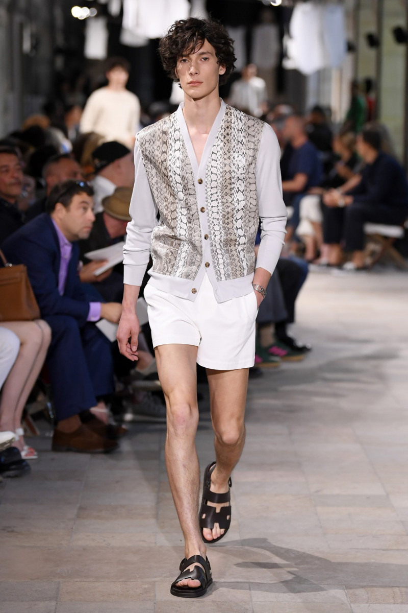 Anton Jaeger featured in  the Hermès fashion show for Spring/Summer 2019