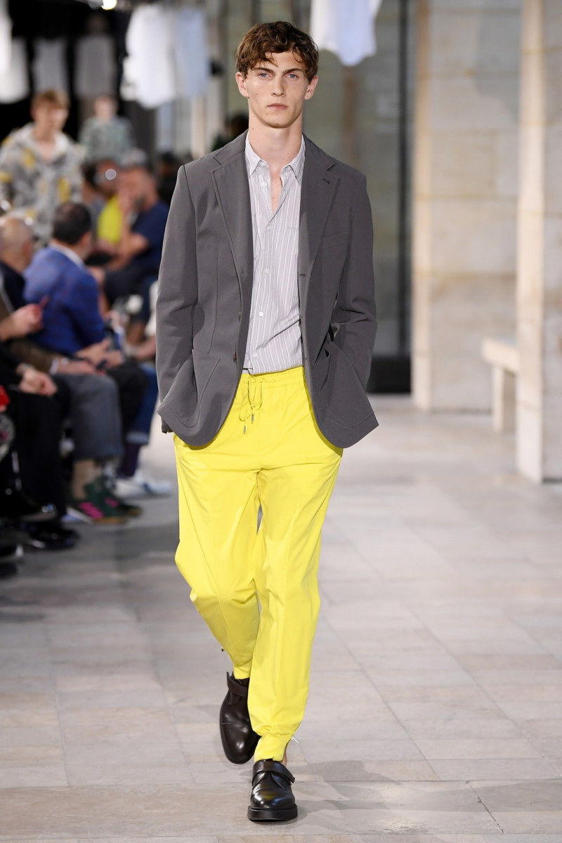 Luc Defont Saviard featured in  the Hermès fashion show for Spring/Summer 2019