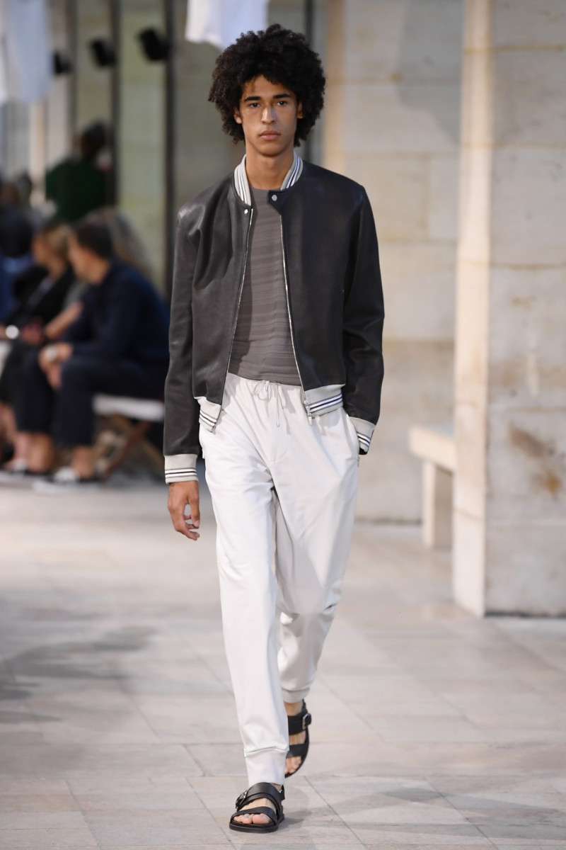 Kaissan Ibrahima featured in  the Hermès fashion show for Spring/Summer 2019