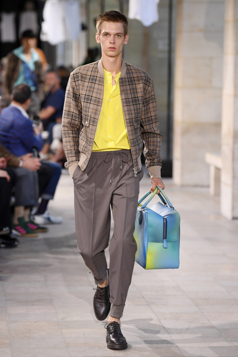 Kristers Krumins featured in  the Hermès fashion show for Spring/Summer 2019