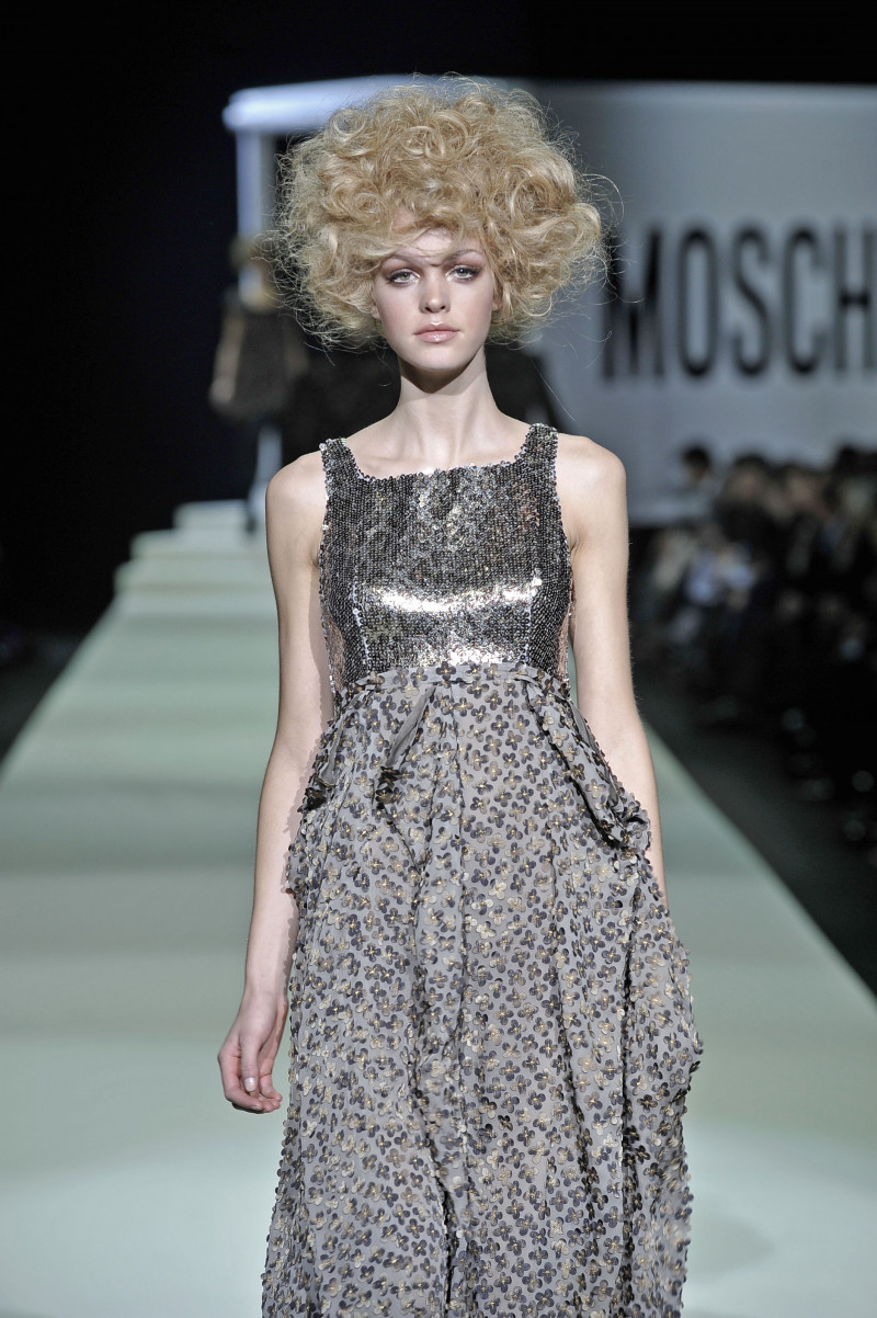 Erin Heatherton featured in  the Moschino fashion show for Autumn/Winter 2008