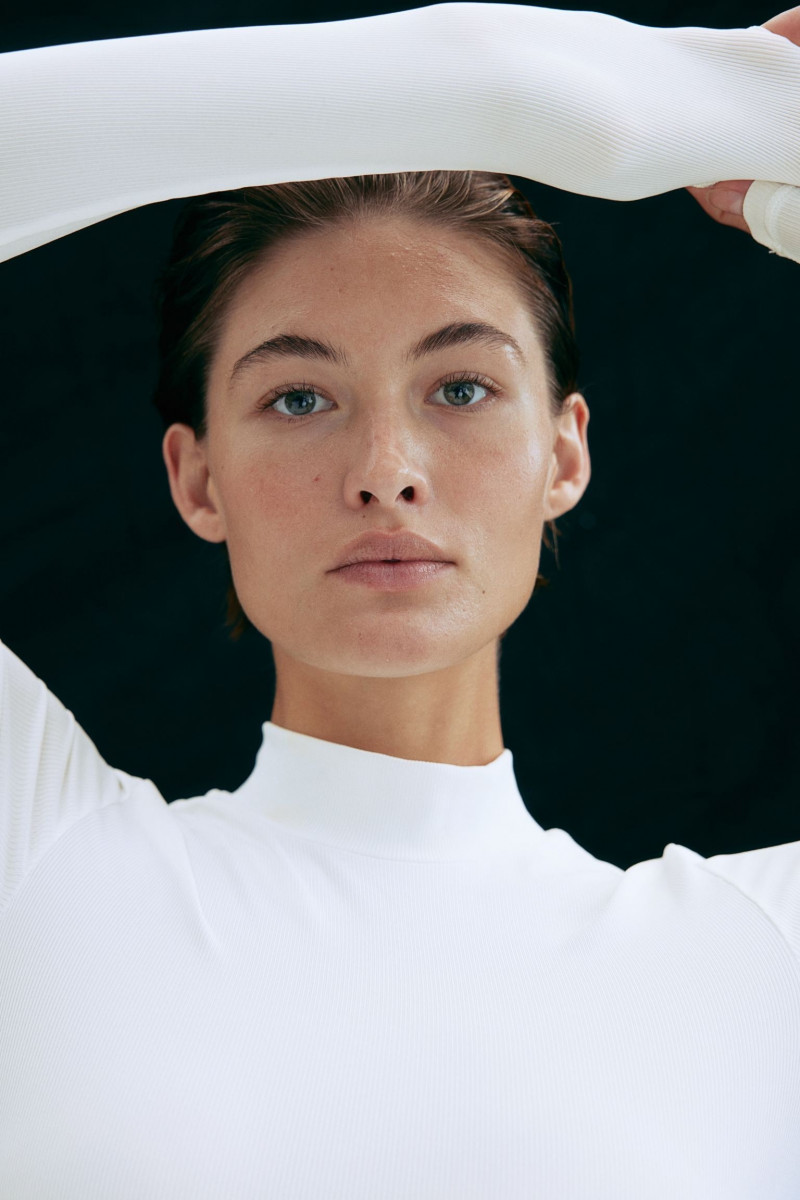 Grace Elizabeth featured in  the H&M catalogue for Autumn/Winter 2023