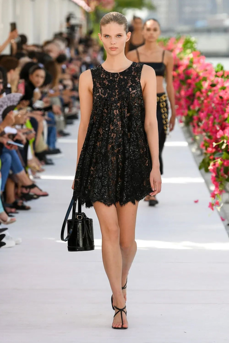 Ida Heiner featured in  the Michael Kors Collection fashion show for Spring/Summer 2024