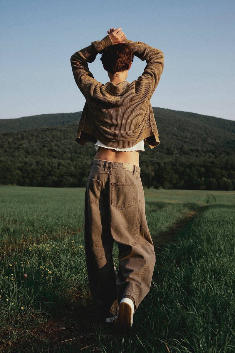 Grace Elizabeth featured in  the Free People lookbook for Fall 2023