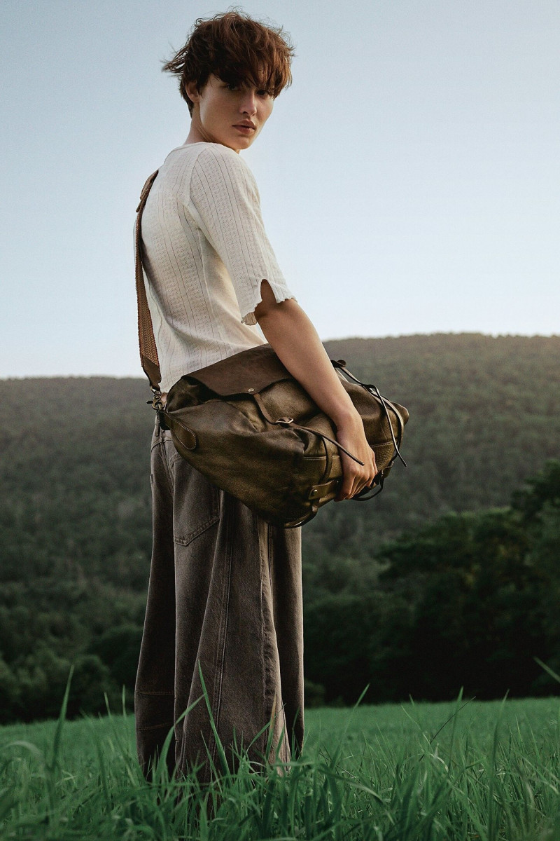 Grace Elizabeth featured in  the Free People lookbook for Fall 2023