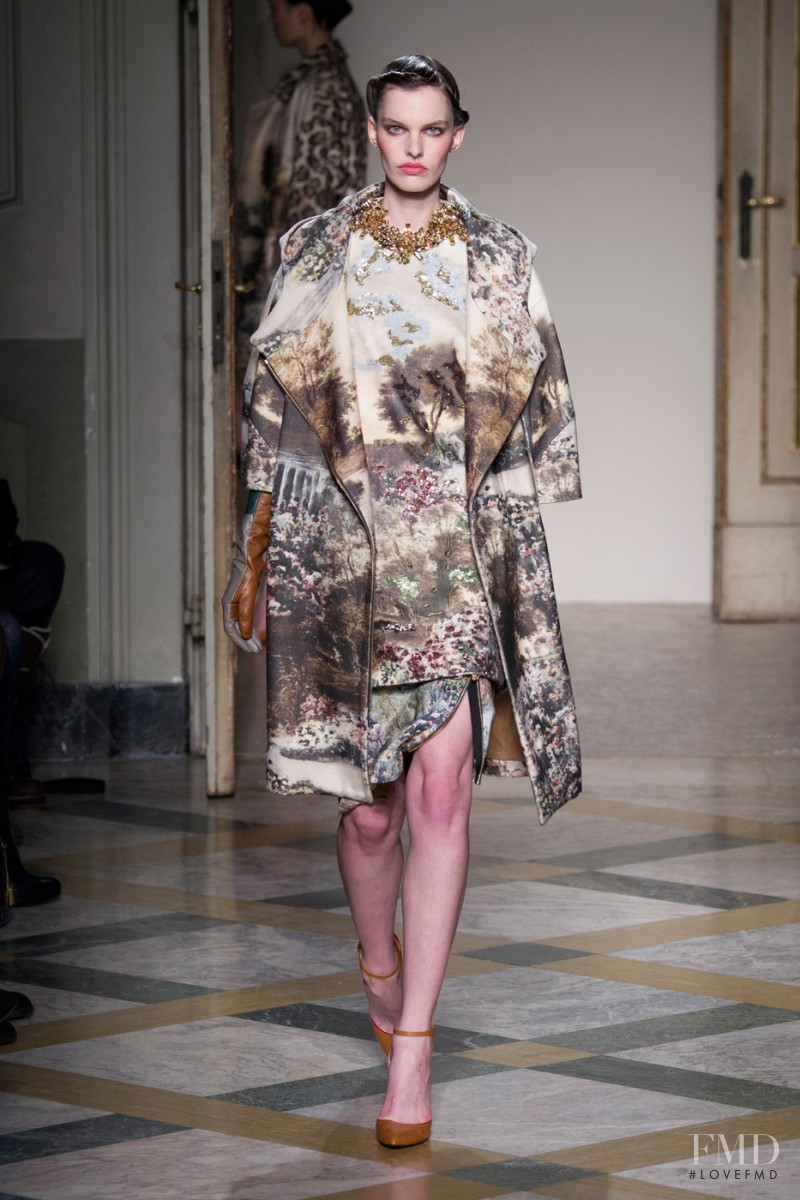 Angelo Marani fashion show for Autumn/Winter 2014