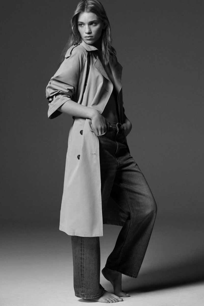 Rebecca Leigh Longendyke featured in  the Zara lookbook for Spring/Summer 2022