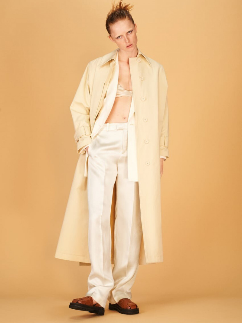 Rianne Van Rompaey featured in  the Zara lookbook for Spring/Summer 2022