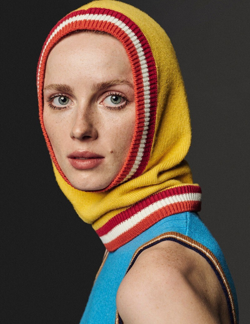 Rianne Van Rompaey featured in  the United Colors of Benetton advertisement for Autumn/Winter 2022