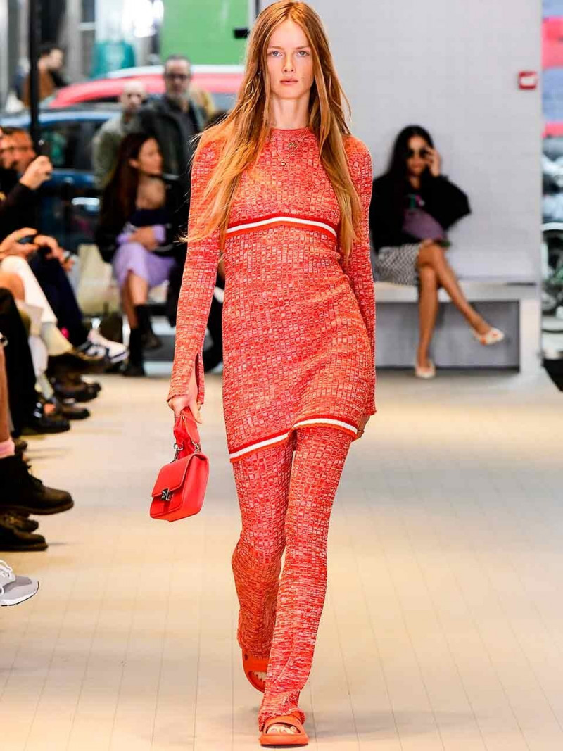 Rianne Van Rompaey featured in  the United Colors of Benetton fashion show for Spring/Summer 2023
