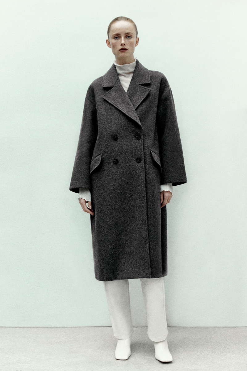 Rianne Van Rompaey featured in  the Zara lookbook for Autumn/Winter 2022