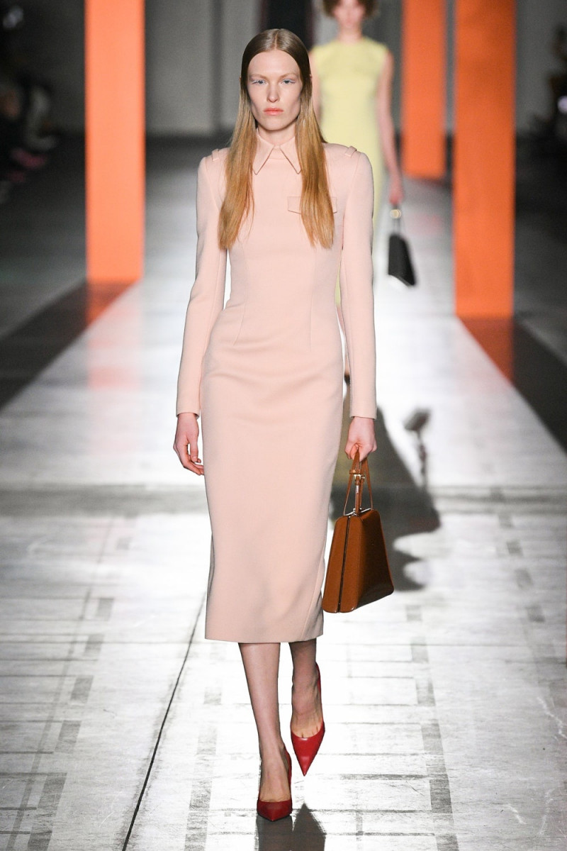 Leanne de Haan featured in  the Prada fashion show for Autumn/Winter 2023