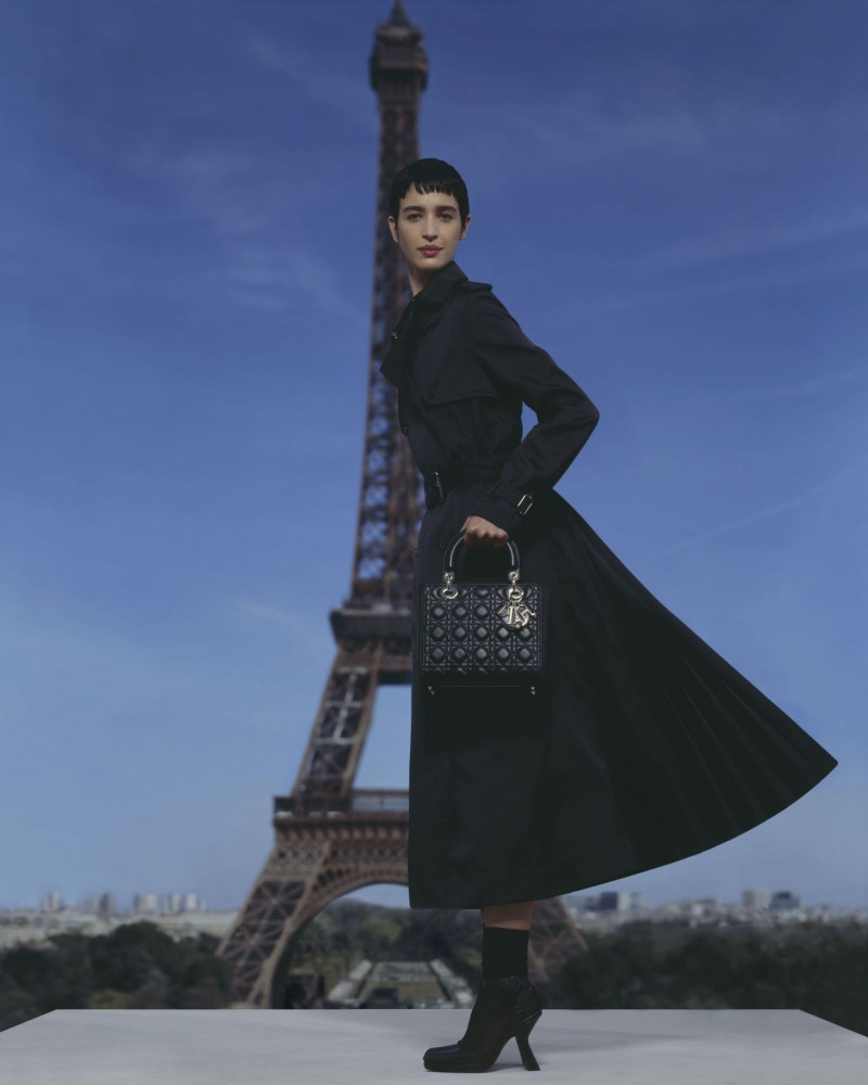 Florencia Mayer featured in  the Christian Dior Lady Dior Handbag Fall 2023 advertisement for Fall 2023