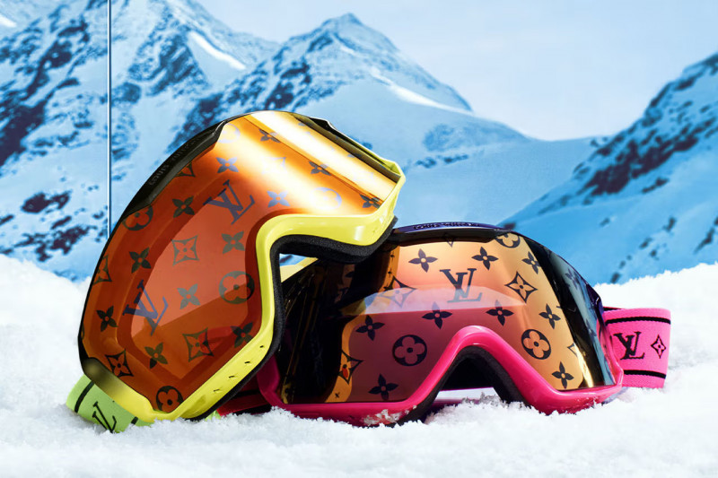 Louis Vuitton LV Ski Collection Winter 2023-2024  advertisement for Winter 2023