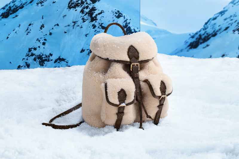 Louis Vuitton LV Ski Collection advertisement for Winter 2023