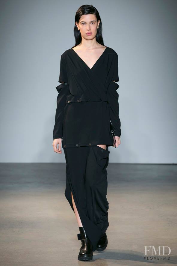 Sabrina Ioffreda featured in  the MM6 Maison Martin Margiela fashion show for Autumn/Winter 2014