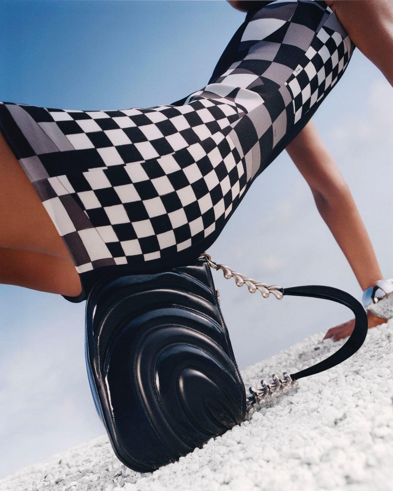 Amelia Gray Hamlin featured in  the Pucci advertisement for Autumn/Winter 2023