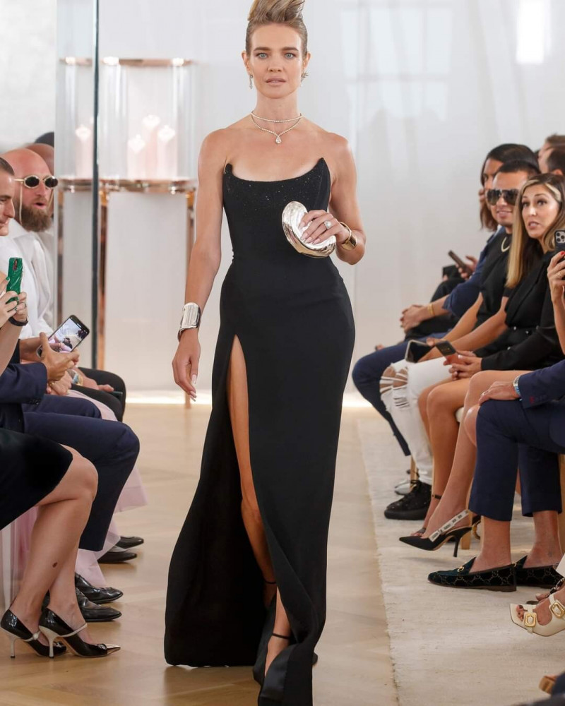 Natalia Vodianova featured in  the Tiffany & Co. fashion show for Spring/Summer 2024