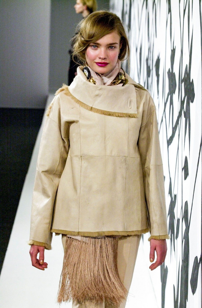 Natalia Vodianova featured in  the Isabel Marant fashion show for Autumn/Winter 2001