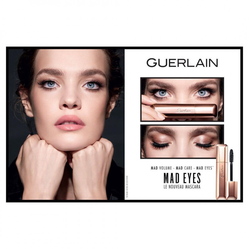 Natalia Vodianova featured in  the Guerlain Mad Eyes Mascara  advertisement for Summer 2020