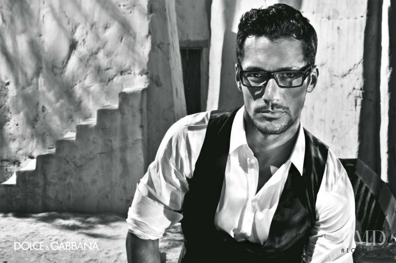 David Gandy featured in  the Dolce & Gabbana advertisement for Spring/Summer 2011