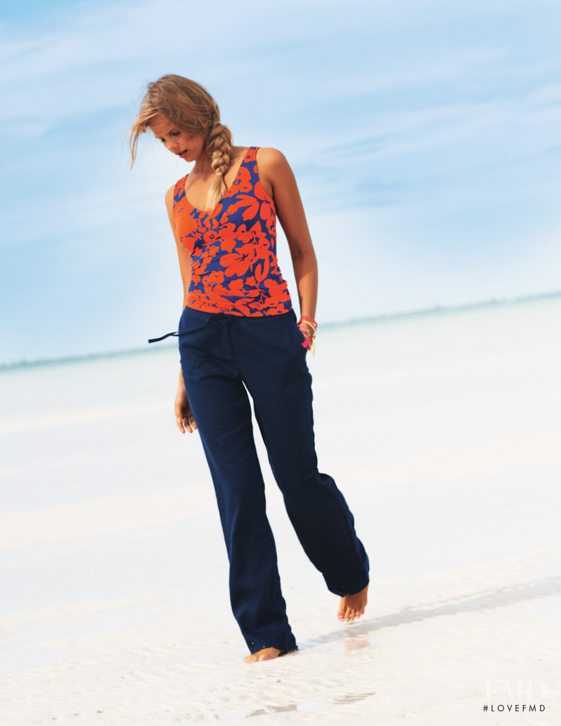 Marloes Horst featured in  the Boden catalogue for Summer 2013