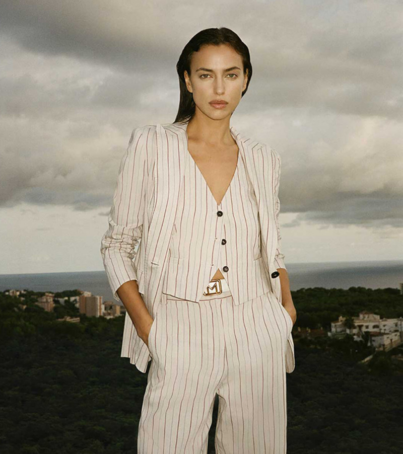 Irina Shayk featured in  the Marella advertisement for Spring/Summer 2023