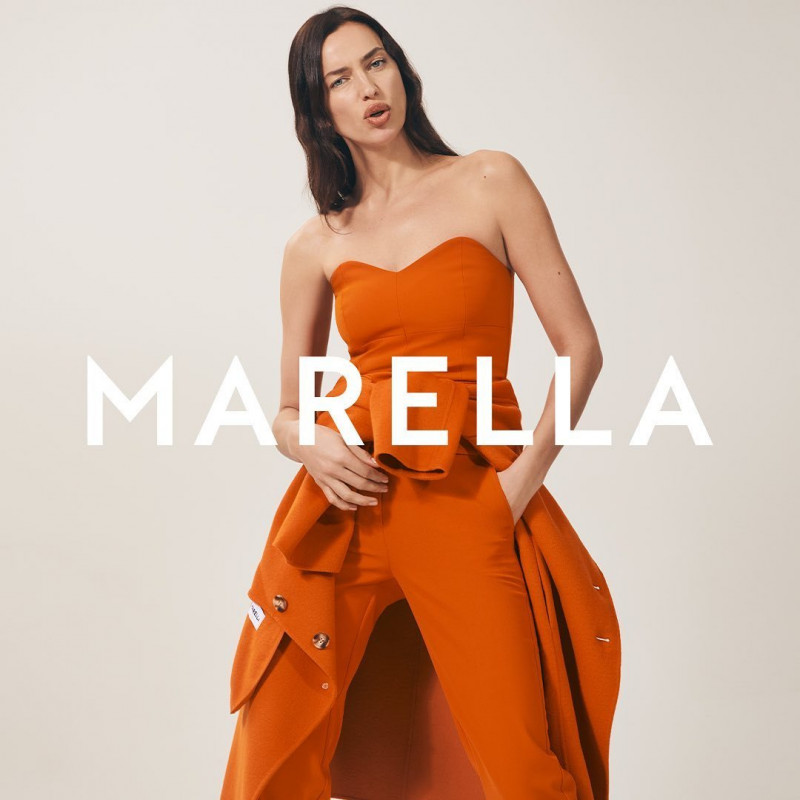 Irina Shayk featured in  the Marella advertisement for Autumn/Winter 2023