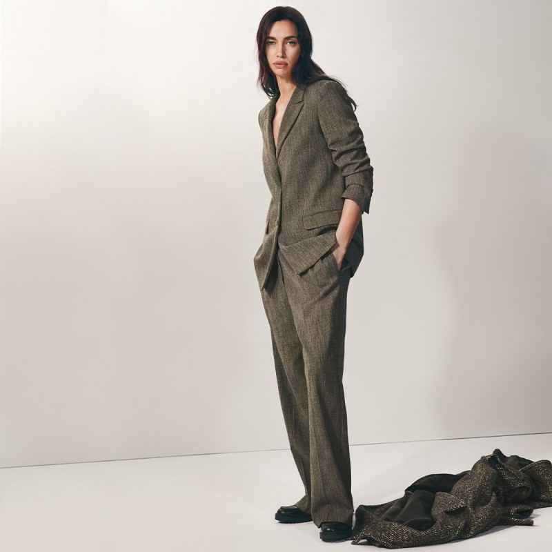 Irina Shayk featured in  the Marella advertisement for Autumn/Winter 2023