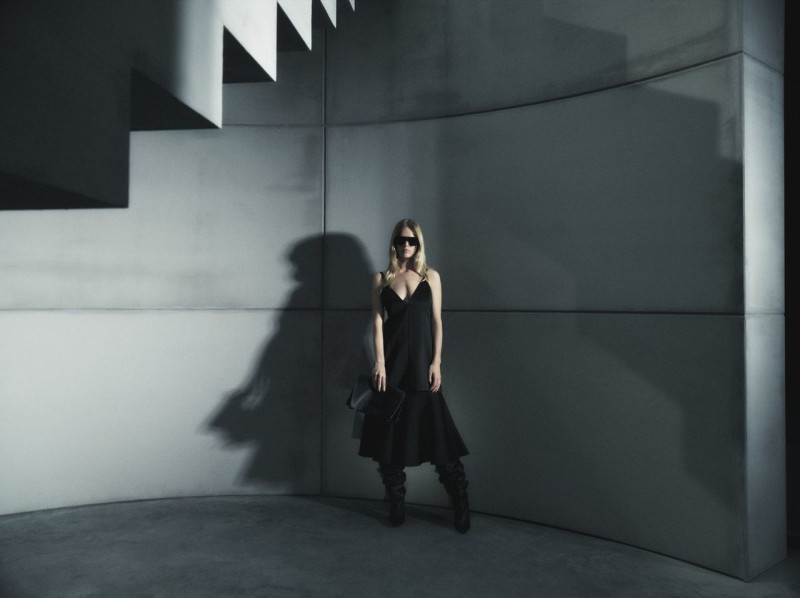 Anna Ewers featured in  the Khaite lookbook for Resort 2024
