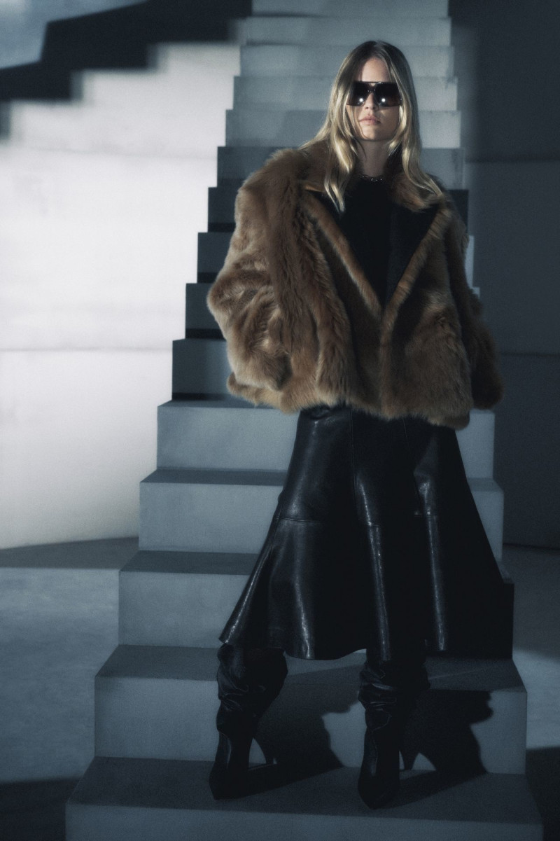 Anna Ewers featured in  the Khaite lookbook for Resort 2024