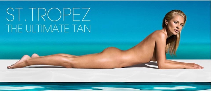 Kate Moss featured in  the St. Tropez advertisement for Spring/Summer 2013
