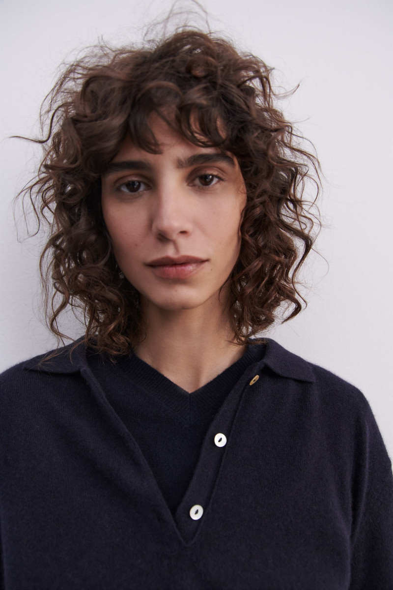 Mica Arganaraz featured in  the Zara catalogue for Autumn/Winter 2023